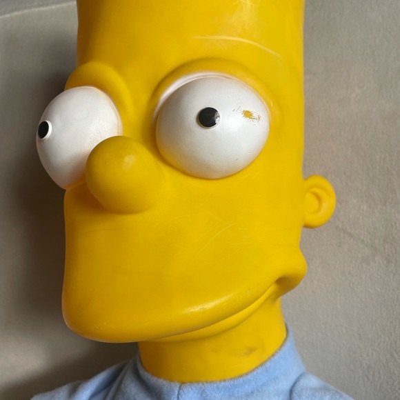 Vintage 1990 Bart Simpson Doll Matt Groening 20th Century The Simpsons - Picture 7 of 12